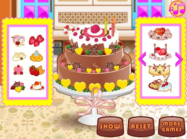game Bánh kem mừng năm mới 2019 hình ảnh 4 game Banh kem mung nam moi 2019 hinh anh 4
